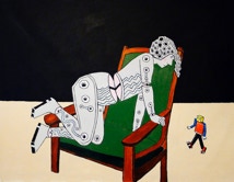 robotes sur fauteuil par jacques borgé